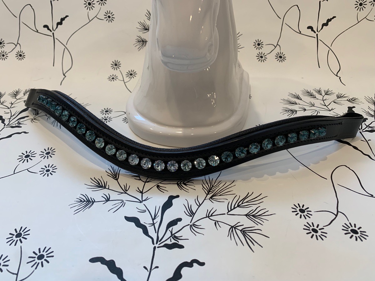 Swarovski Crystal fade/Ombre browband 