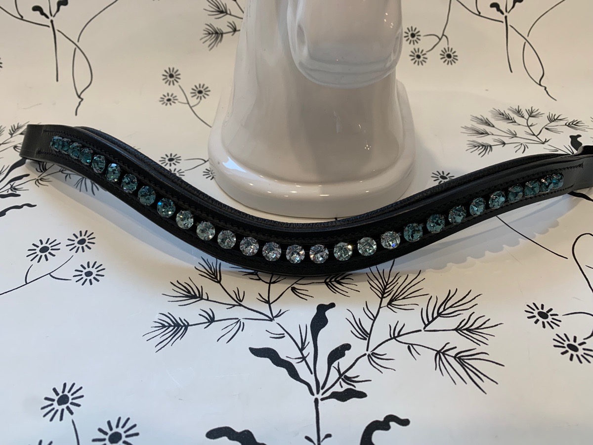 Swarovski Crystal fade/Ombre browband 