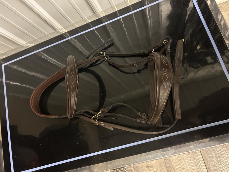 Dy’on Anatomic Flash Noseband Cob Bridle