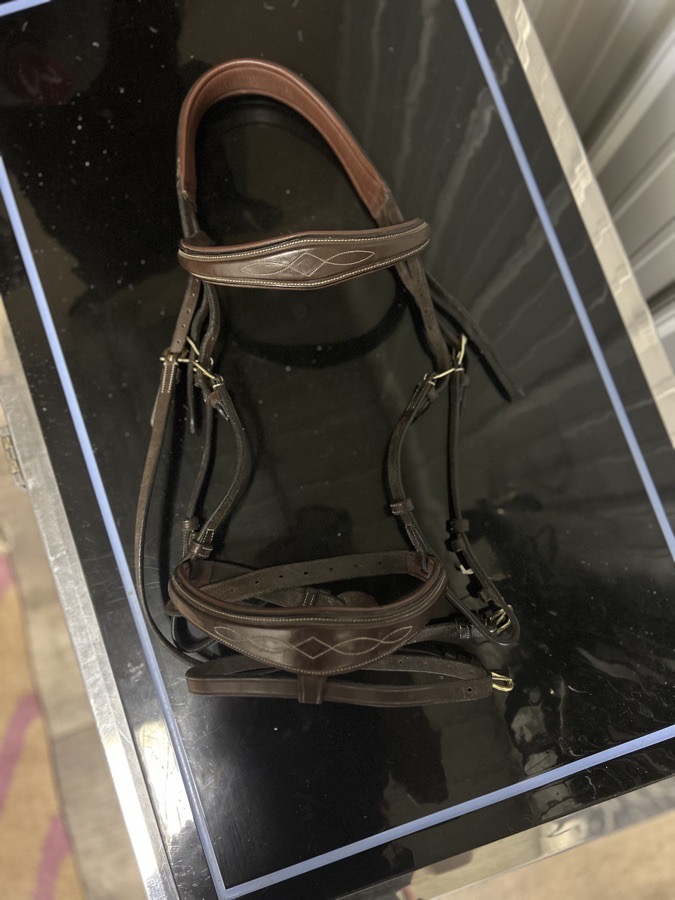 Dy’on Anatomic Flash Noseband Cob Bridle