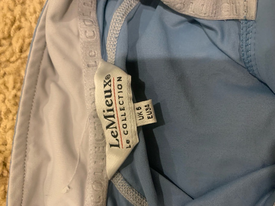 Ice Blue lemieux top