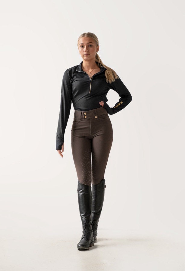 Nellie Chocolate Classic, Breeches Used Dark Brown Breeches Equestrian Sz Small