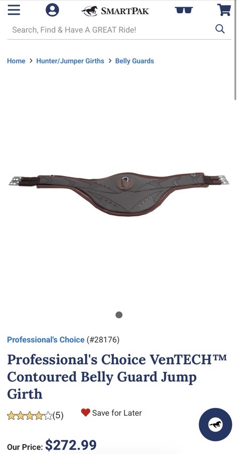 SMARTPAK Belly Girth