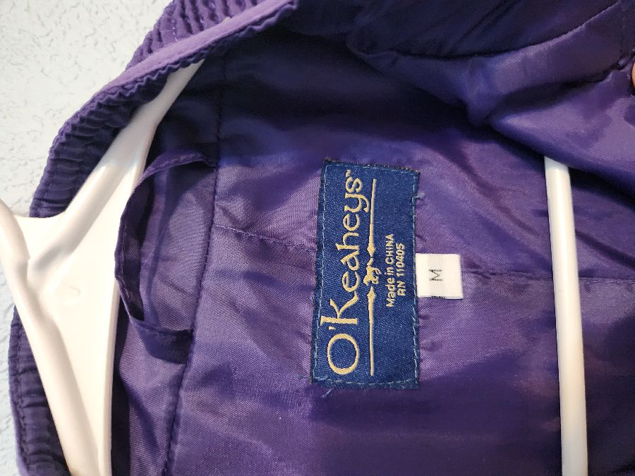 O'Keaheys Purple Vest- M