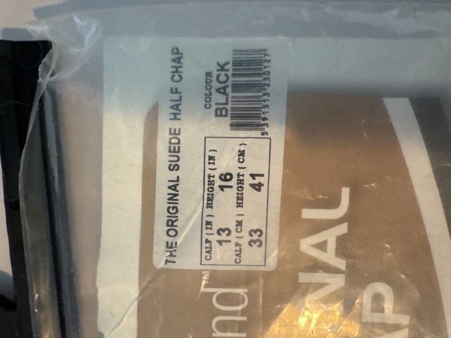 Brand new treadstep half chaps