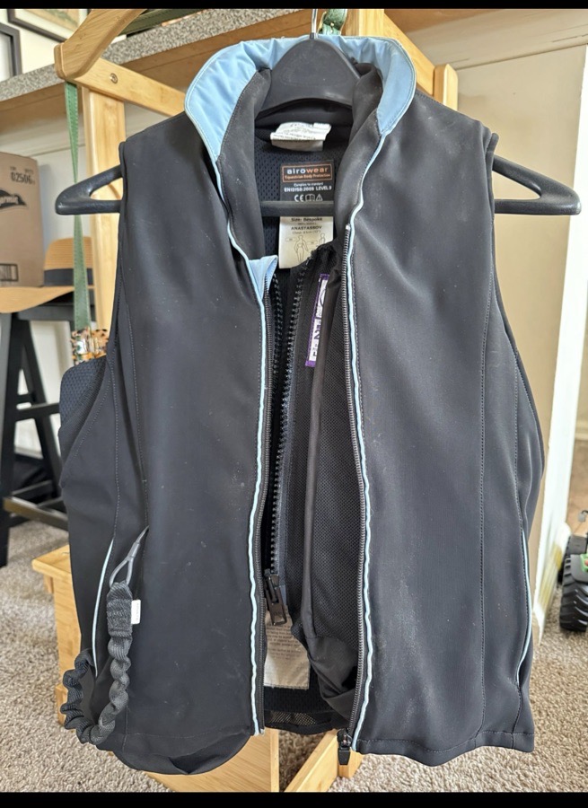 SOLD Airowear by Charles Owen body protector/airvest, adult XS