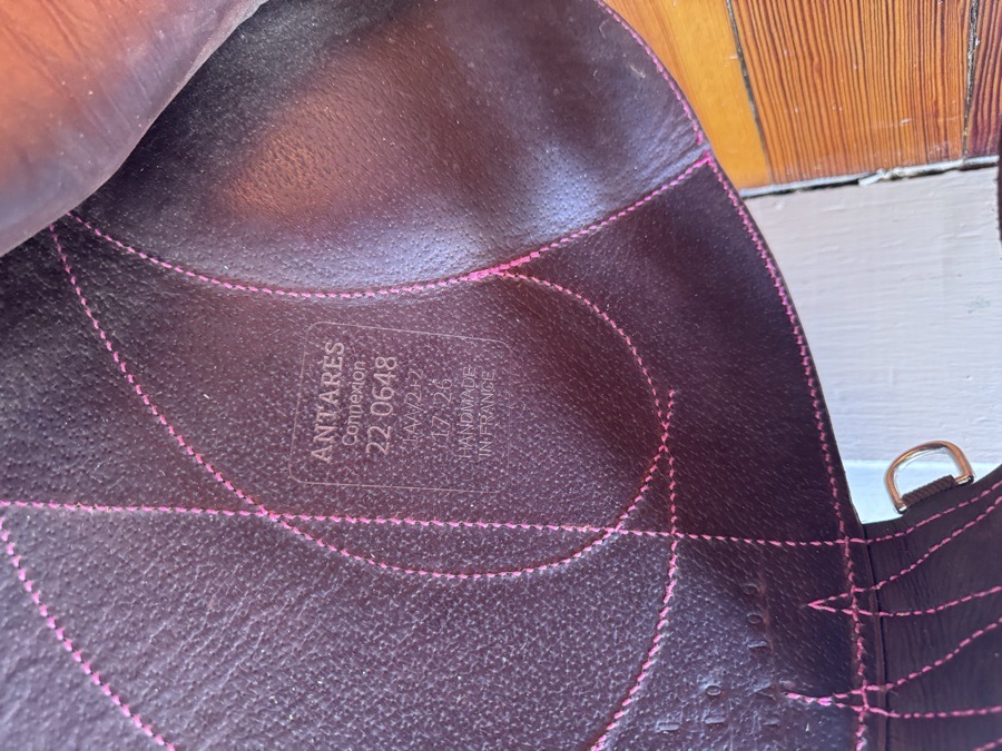 NEW 17” Antares Connexion Monoflap Saddle - 1AA - Full Buffalo
