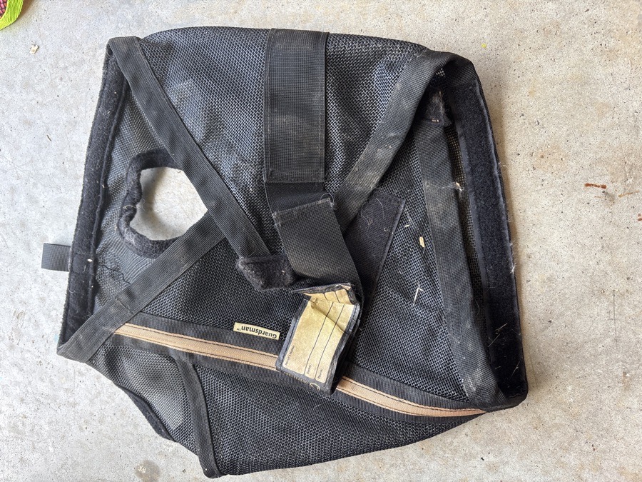 noble equestrian guardsman fly mask (no ears)