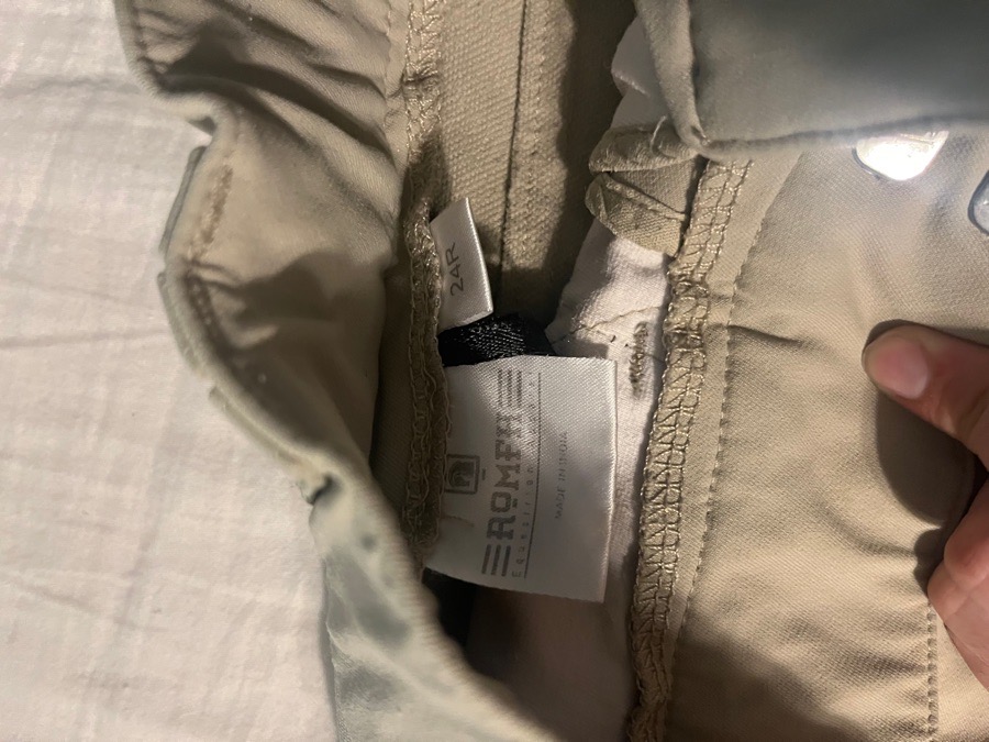 Romfh Tan Knee Patch Breeches 