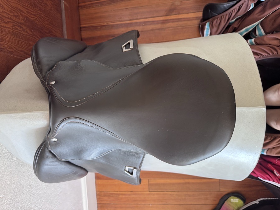 17” 2021 Voltaire Blue Infinite Saddle - 4AA - Full Buffalo - ActiveFlex Tree!