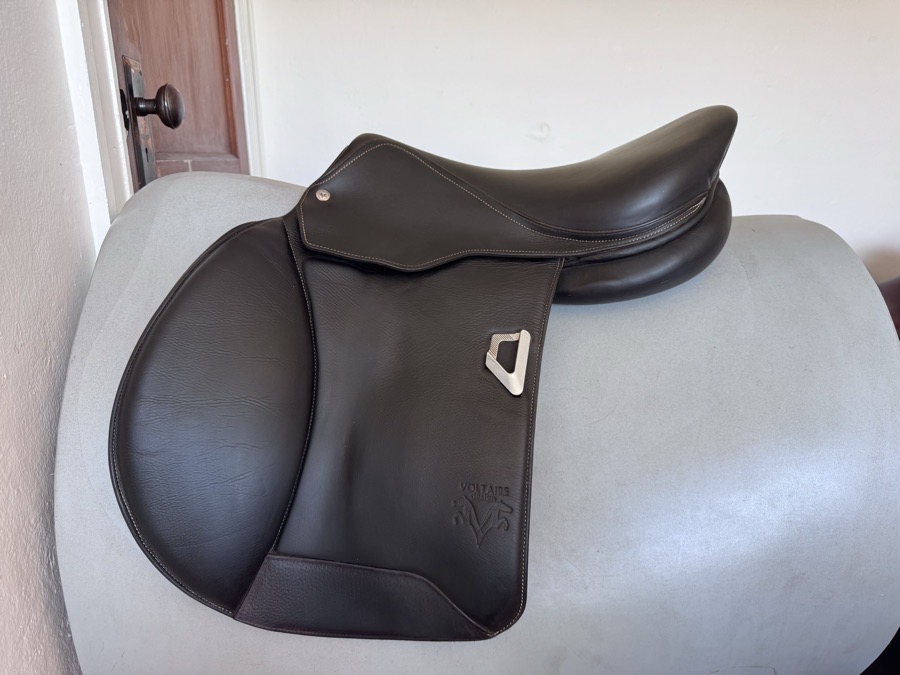 17” 2021 Voltaire Blue Infinite Saddle - 4AA - Full Buffalo - ActiveFlex Tree! 