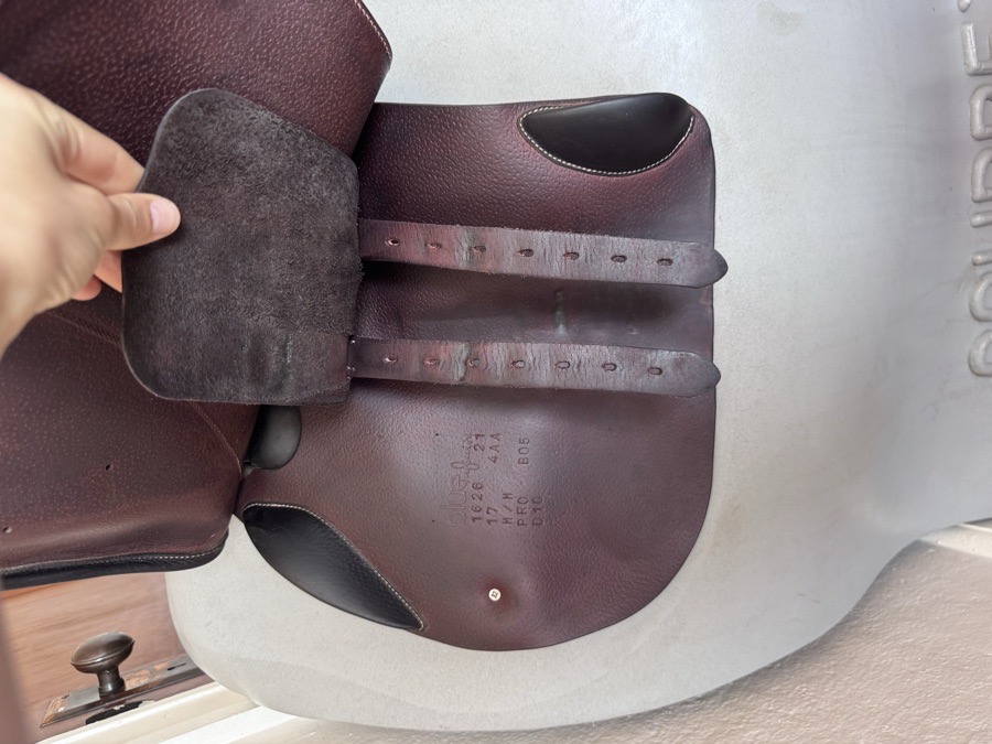 17” 2021 Voltaire Blue Infinite Saddle - 4AA - Full Buffalo - ActiveFlex Tree!