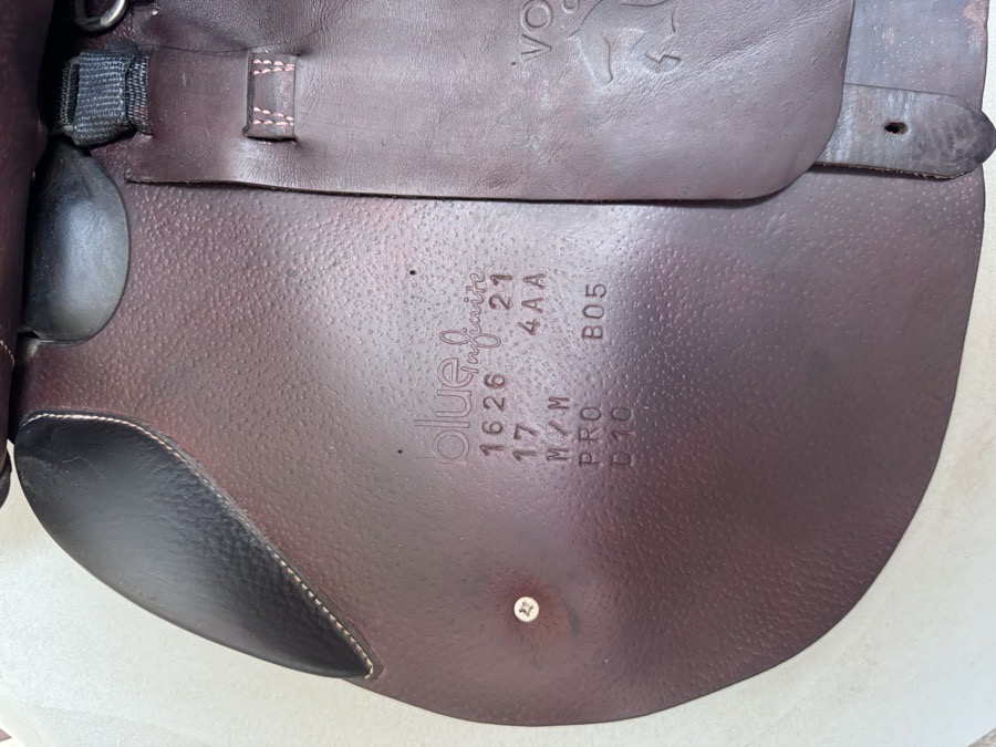 17” 2021 Voltaire Blue Infinite Saddle - 4AA - Full Buffalo - ActiveFlex Tree!
