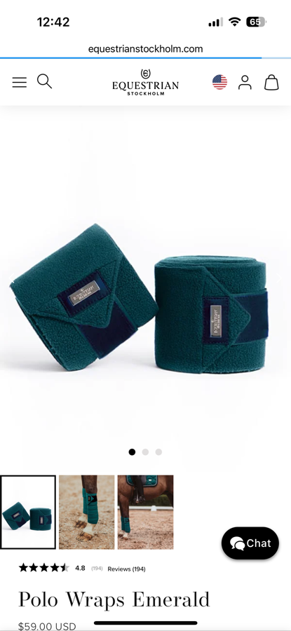 Equestrian Stockholm Polos - Emerald