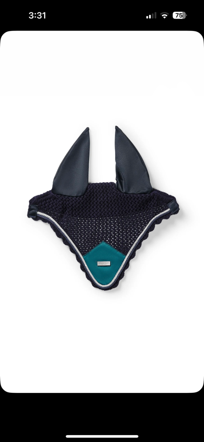 Equestrian Stockholm - Ear Bonnet -  Emerald - Full