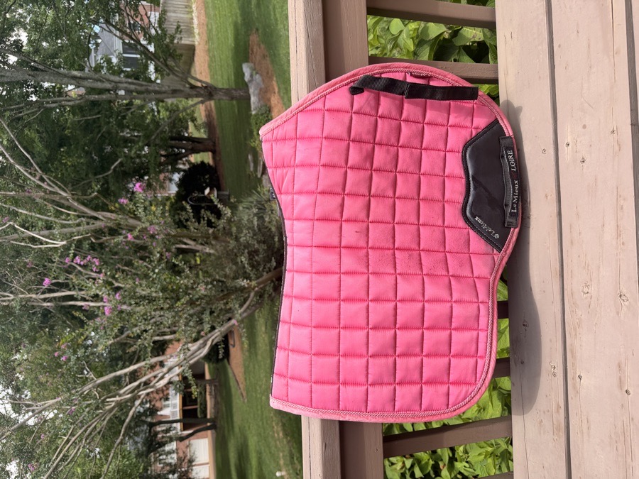 Lemieux GP loire watermellon saddle pad