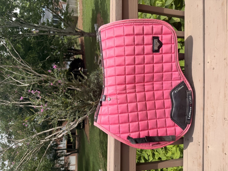 Lemieux GP loire watermellon saddle pad