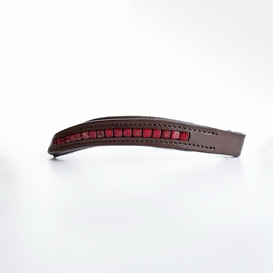 Red Bling Browband 