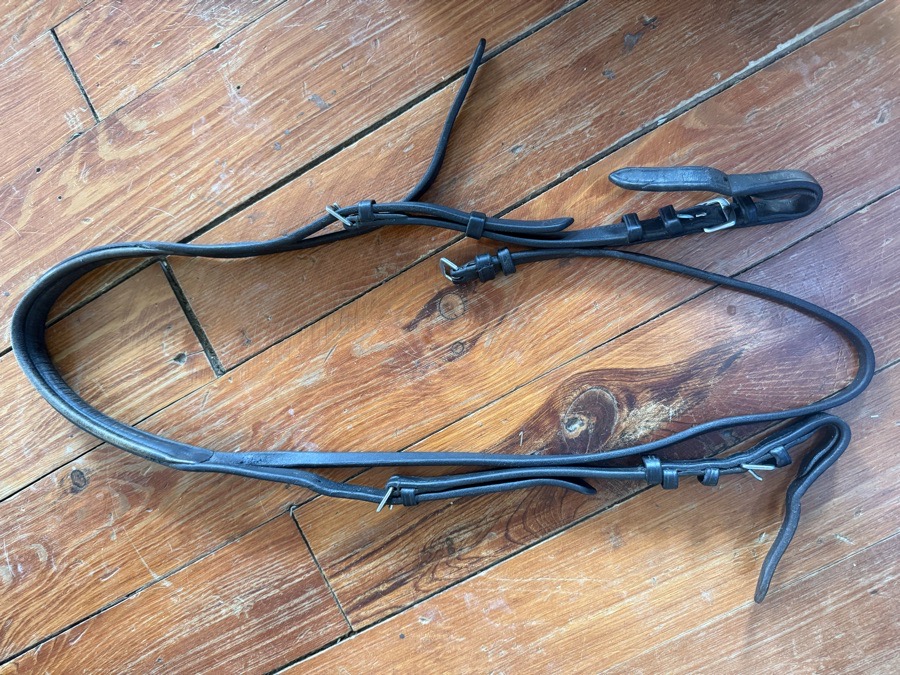 Nunn Finer crown and cheek pieces 