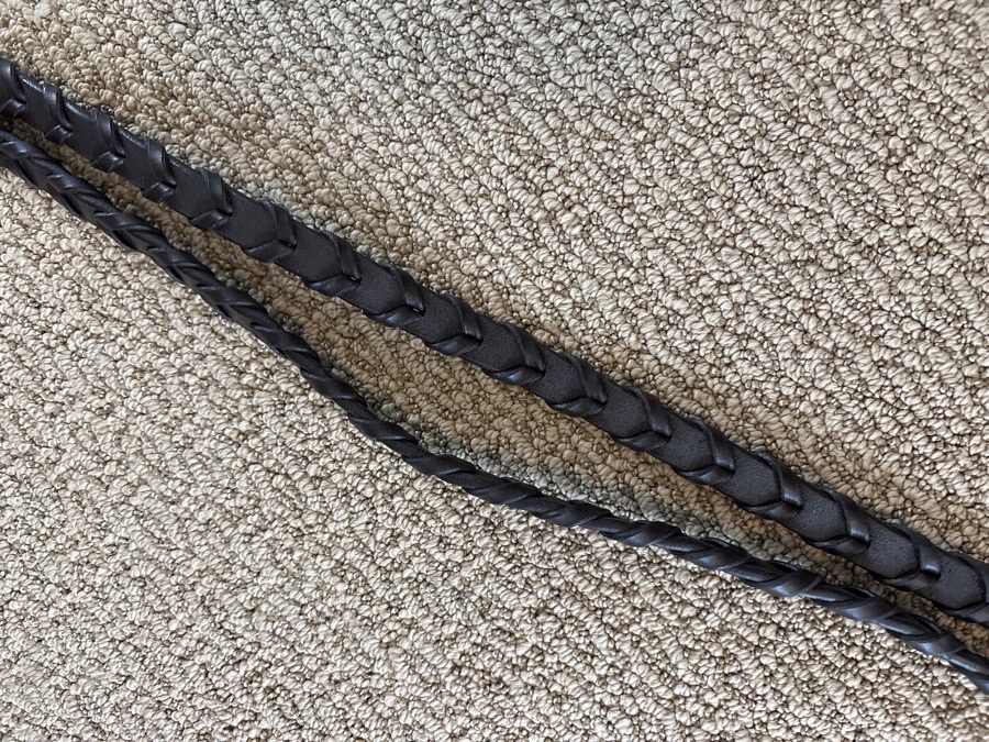 Fancy braided reins