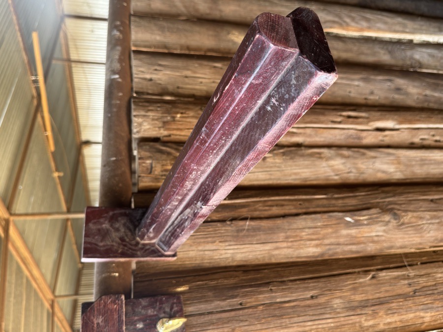 Wooden Saddle Stand and Bridle Hook