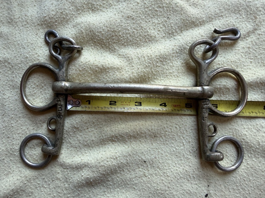 5” never rust mullen mouth pelham