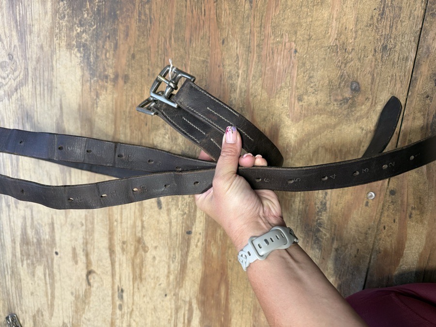 62” stirrup leathers