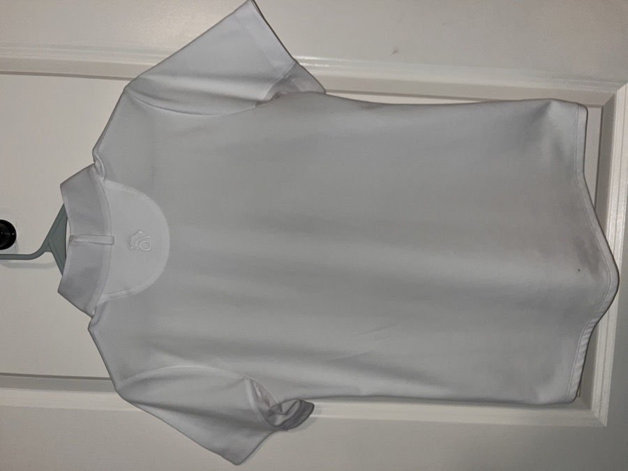 OVATION Womens Short Sleeve White Show Shirt