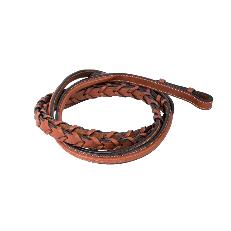 Butet Hunter Braided Reins | 16mm | Full/Horse
