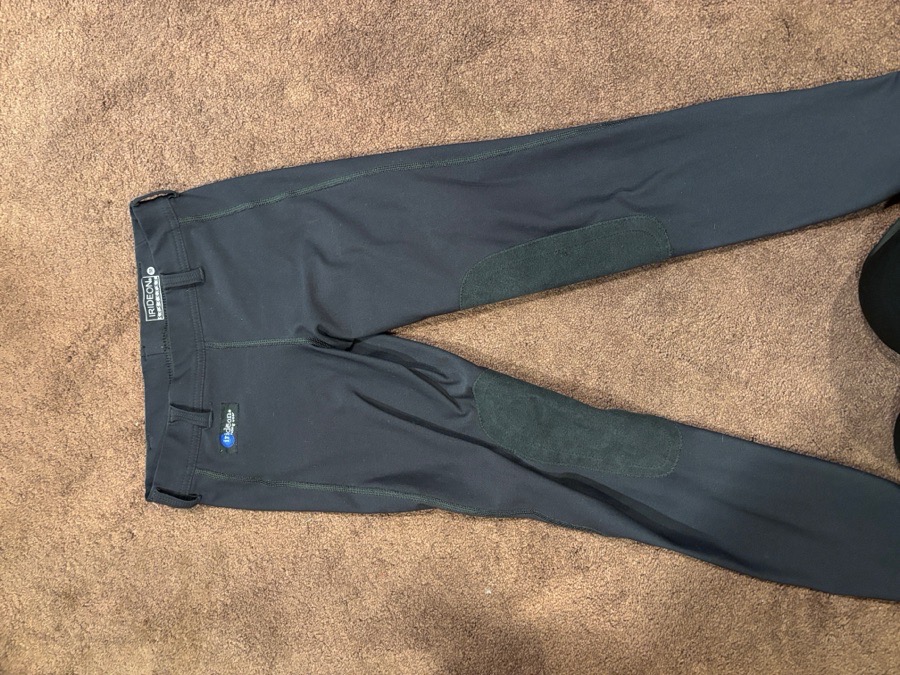 Black Irideon Breeches Kids