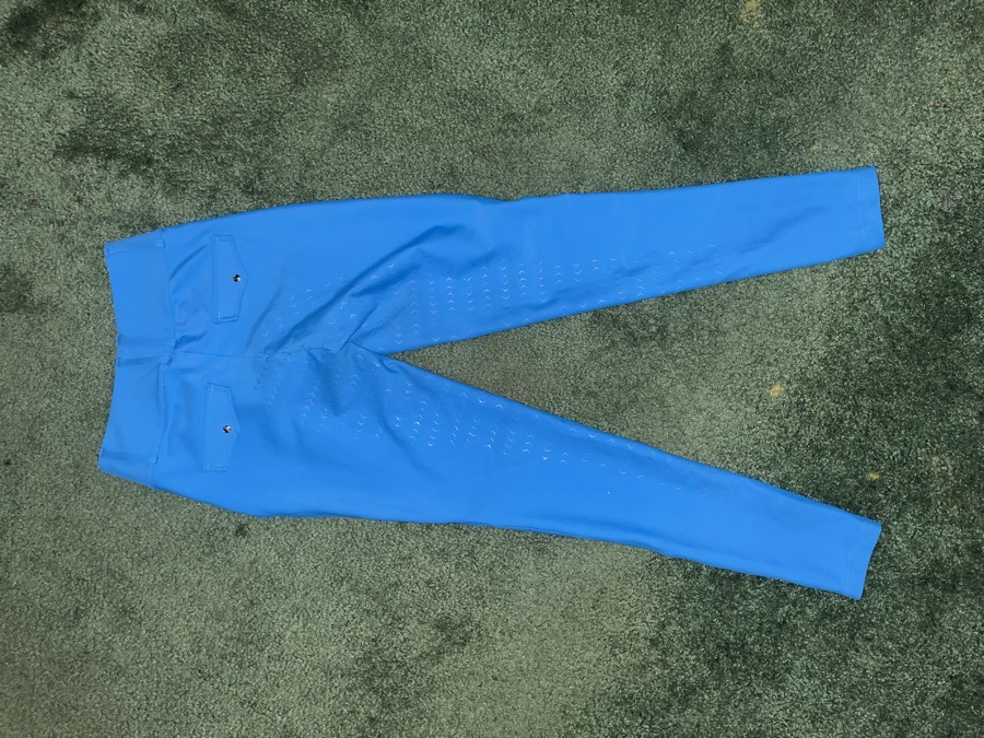Blackheart equestrian blue riding pants - breeches