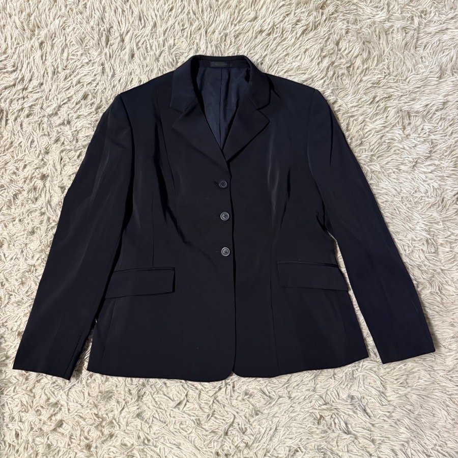 Women’s Size 14S Navy RJ Classics Xtreme Horseback Riding Show Coat. Good Cond.