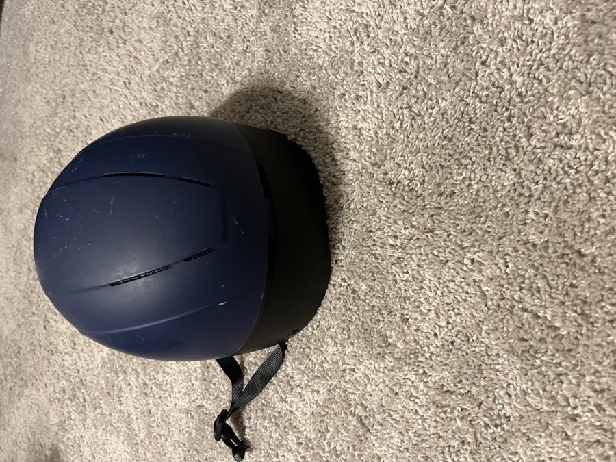 Navy Blue Troxel Riding Helmet 