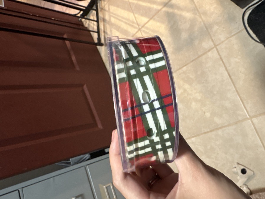 C4 Plaid Belt