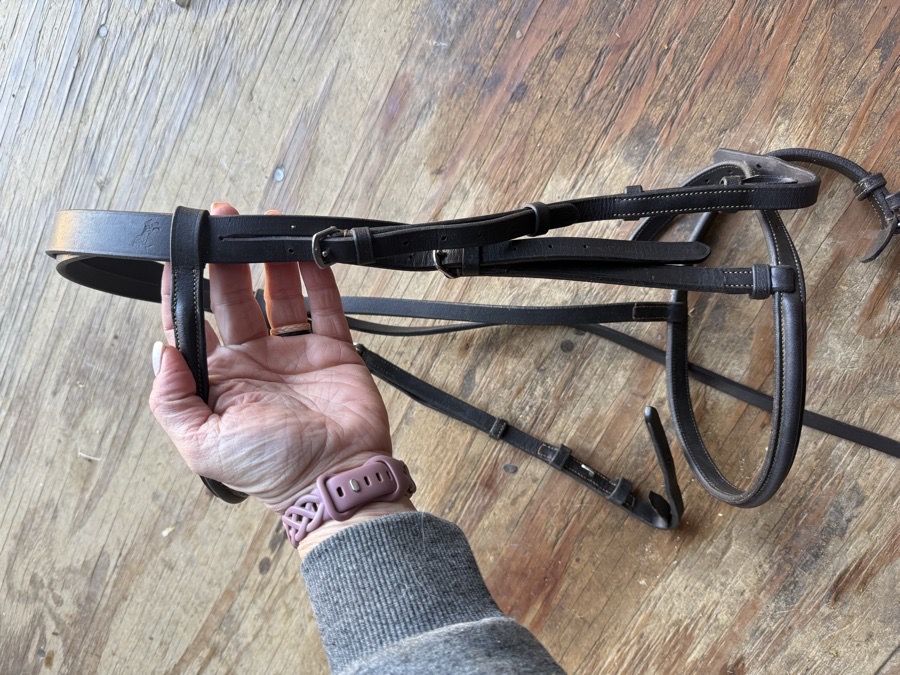 Bobbys plain raise bridle