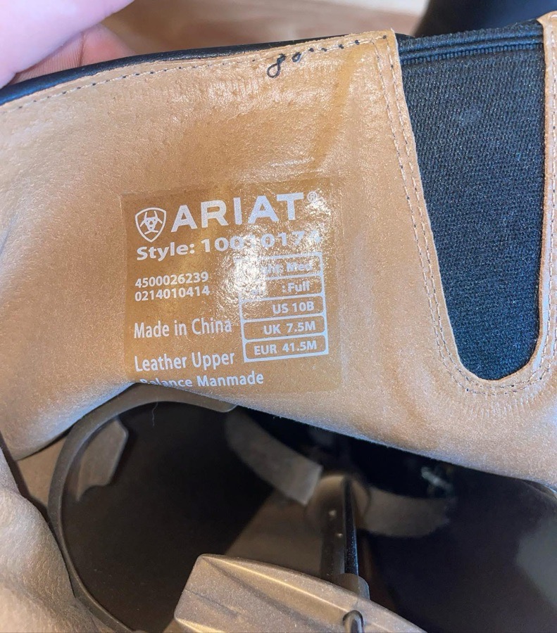 Ariat Heritage Contour Boots, 10 Full