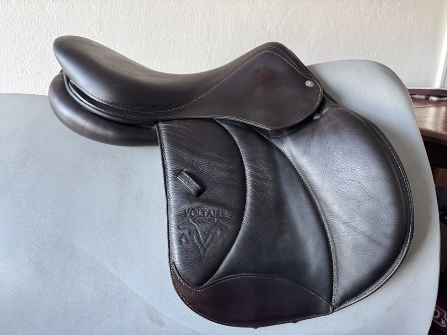 17” 2018 Voltaire Palm Beach PRO Saddle - Full Buffalo - MINT!
