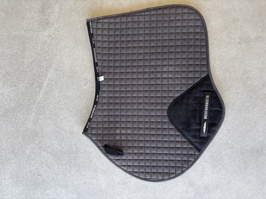 WEATHERBEETA gray jump saddle pad