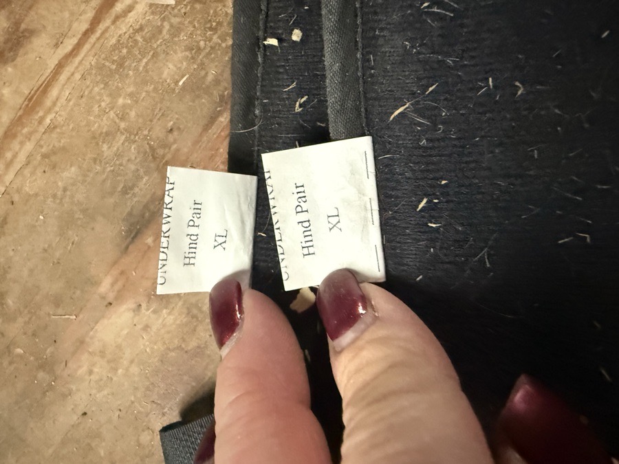 XL hind EquiFit T Boot liners