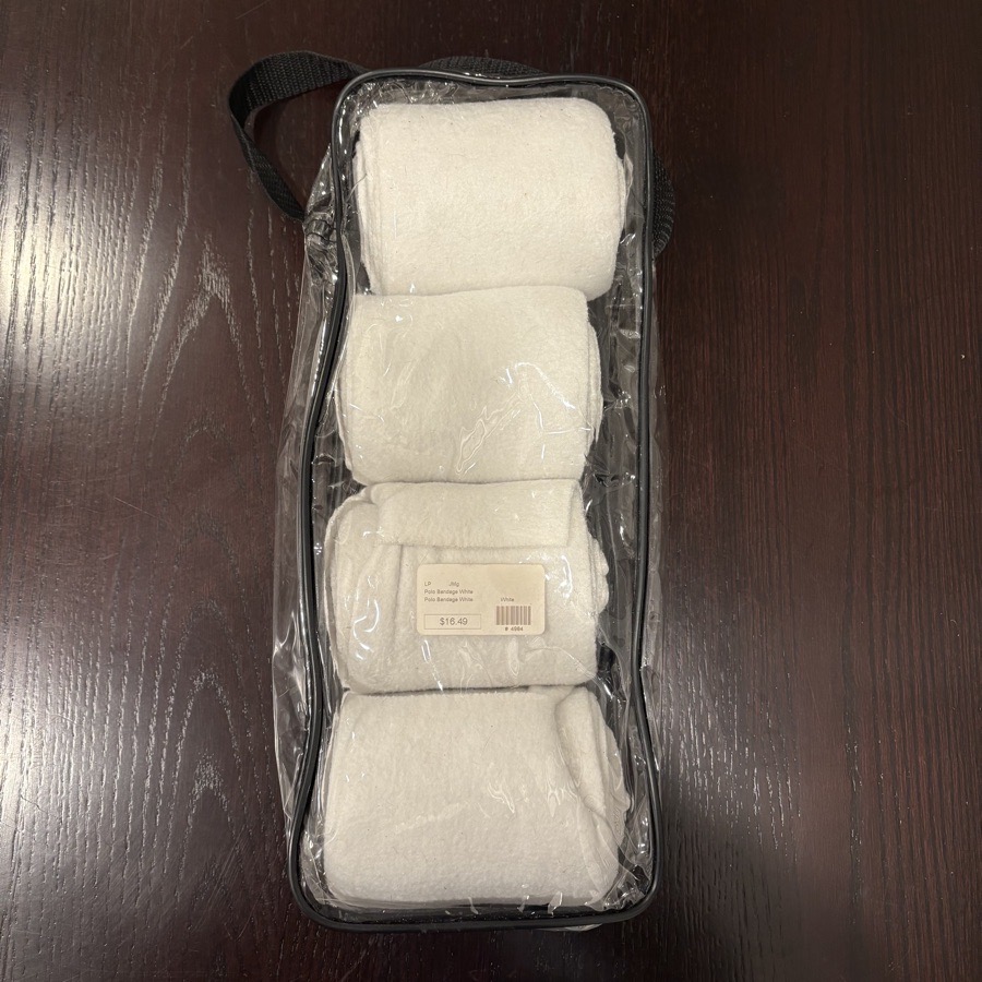 Jack’s White Polo Wraps