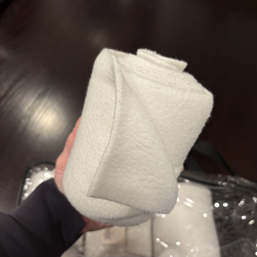 Jack’s White Polo Wraps