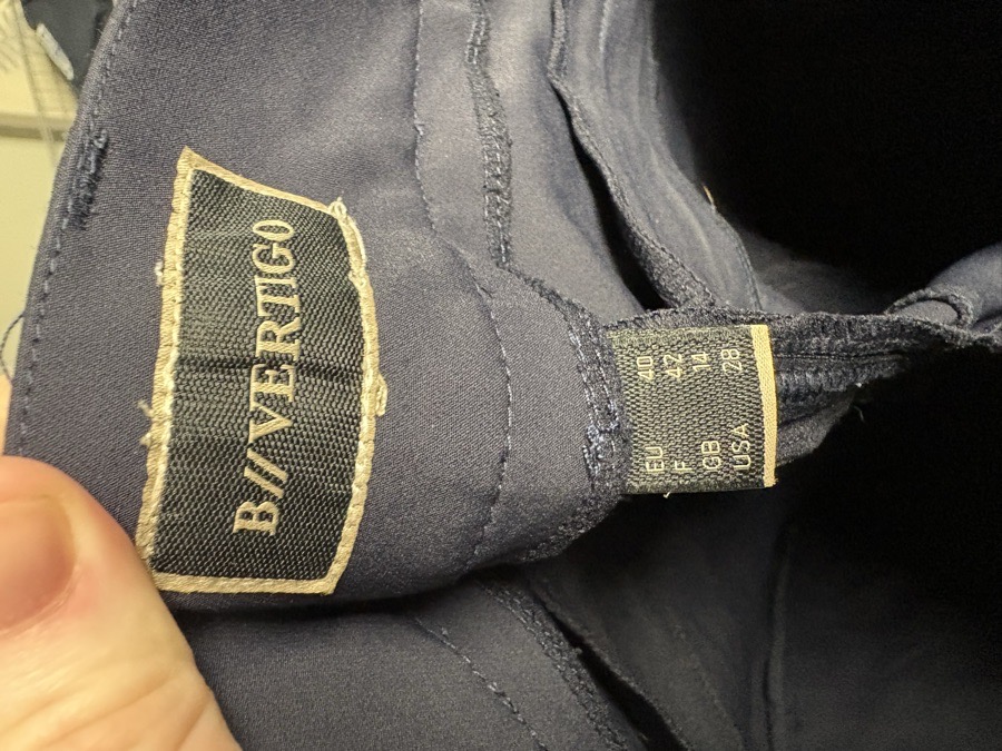 B VERTIGO Full Seat Breeches