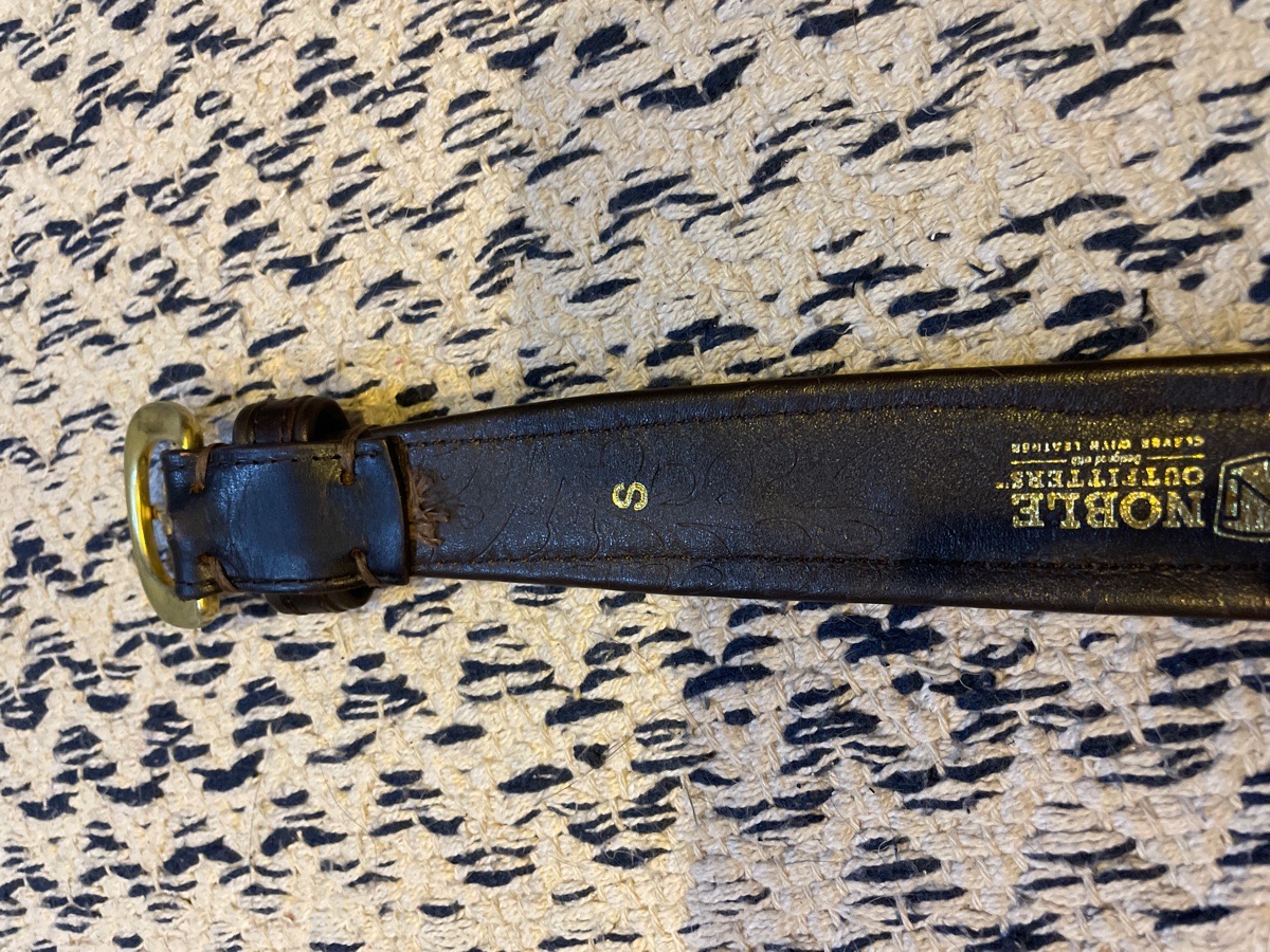 Brown nobel outfitters belt 