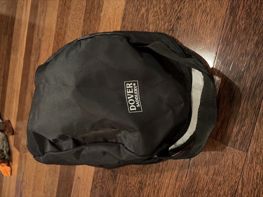 DOVER SADDLERY black helmet bag