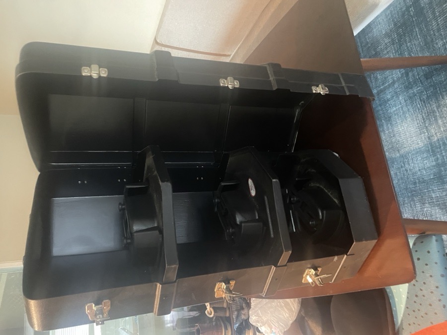 Executive Triple English/Dress Hat Carrier 