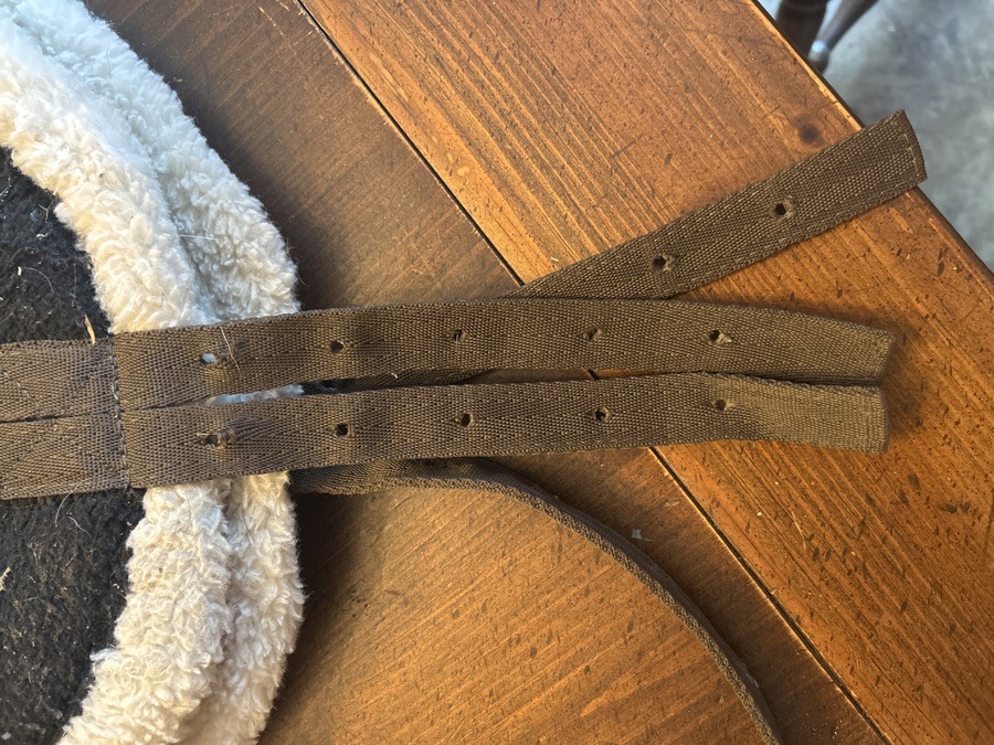 SHOWMAN bareback pad with fleece