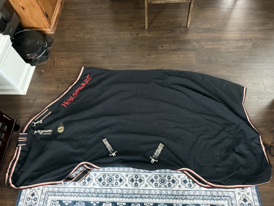 Black 75” Rambo Helix Stable Sheet