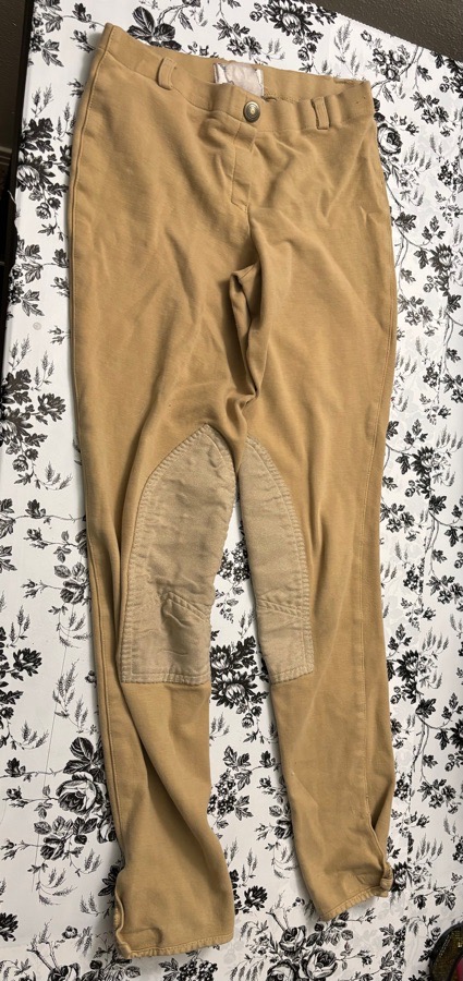 26R TUFFRIDER Ladies Knee Patch Breeches 