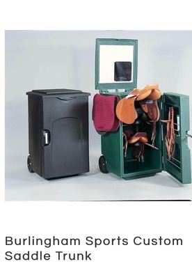 Standing tack trunk. Birmingham black located in Southern California!!