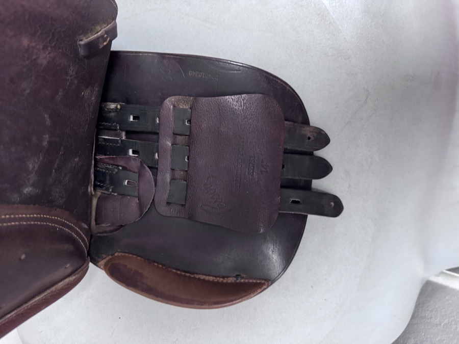 14” Pessoa Rodrigo Pony Saddle - WOOL FLOCKED - RARE!